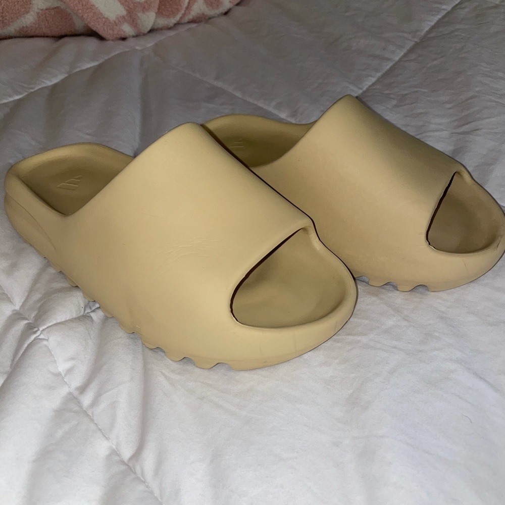 yeezy slides in color sand